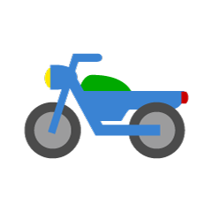 バイクの無料イラスト素材集 イラストイメージ