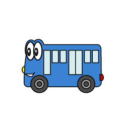 バスのキャラクター