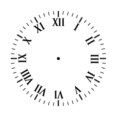 時計イラストのフリー素材 イラストイメージ