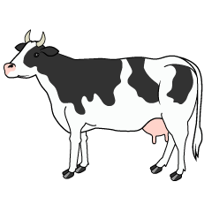まとめ 牛の無料イラスト素材集 イラストイメージ