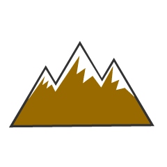 岩の山