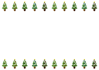 クリスマスツリー枠