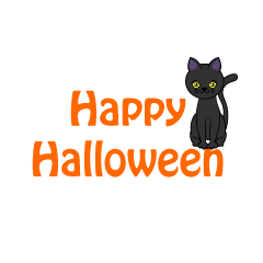 Happy Halloween 黒猫