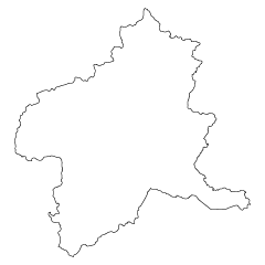 群馬県地図の無料イラスト素材 イラストイメージ