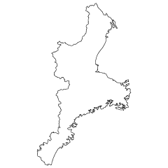 三重県地図の無料イラスト素材 イラストイメージ