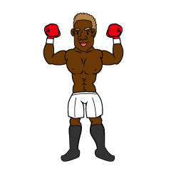 ボクシングのボクサー