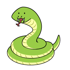 かわいいヘビ