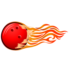 火の玉ボウリングボール