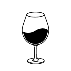ワイングラスシンボル