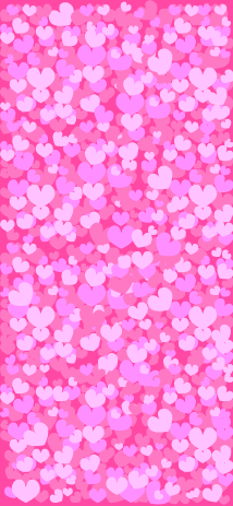 ピンクハート iPhone壁紙