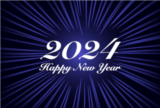 Happy New Year 2023 ブルースパーク