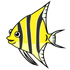 熱帯魚エンゼルフィッシュ