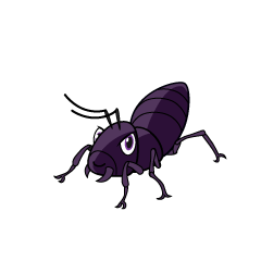 攻撃的な蟻キャラ