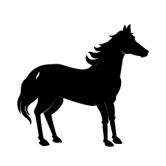 馬シルエット