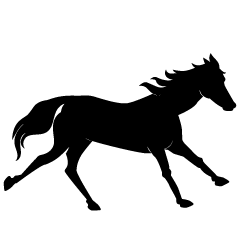 馬シルエット