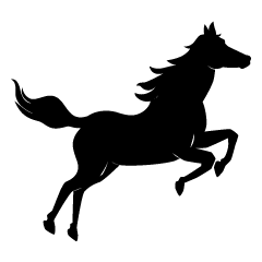 馬シルエット