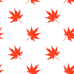 紅葉パターンの壁紙