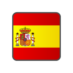 スペイン国旗イラストのフリー素材 イラストイメージ