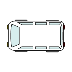 軽トラックの無料イラスト素材 イラストイメージ