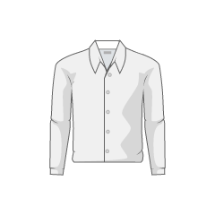 ネクタイとワイシャツの無料イラスト素材 イラストイメージ