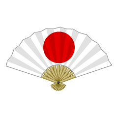 日本国旗の扇子