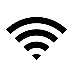 白黒WiFiマーク