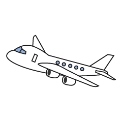 まとめ 飛行機のフリーイラスト素材 イラストイメージ