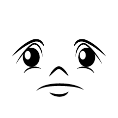 カッコイイアニメ目の無料イラスト素材 イラストイメージ