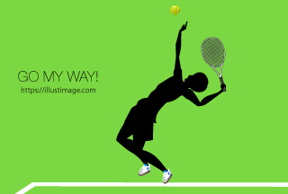 まとめ】テニスのフリーイラスト素材集｜イラストイメージ
