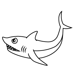 魚 線画 の無料イラスト素材集 イラストイメージ