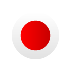 たなびく日本国旗イラストのフリー素材 イラストイメージ