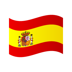 可愛いスペイン国旗キャラの無料イラスト素材 イラストイメージ