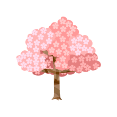 昔話の桜の木