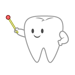 説明する歯